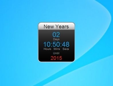 Digital Clock Desktop Gadget Windows - treetao